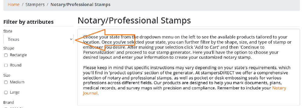 Texas Notary Stamp